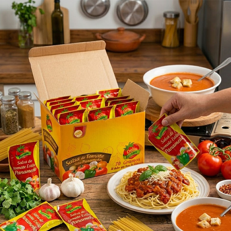 Latas versus sachês: por que o extrato de tomate em sachê está dominando o mercado?